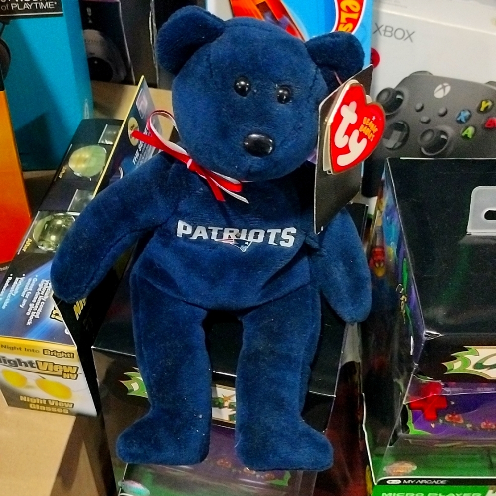 Patriots Beanie Baby Rare